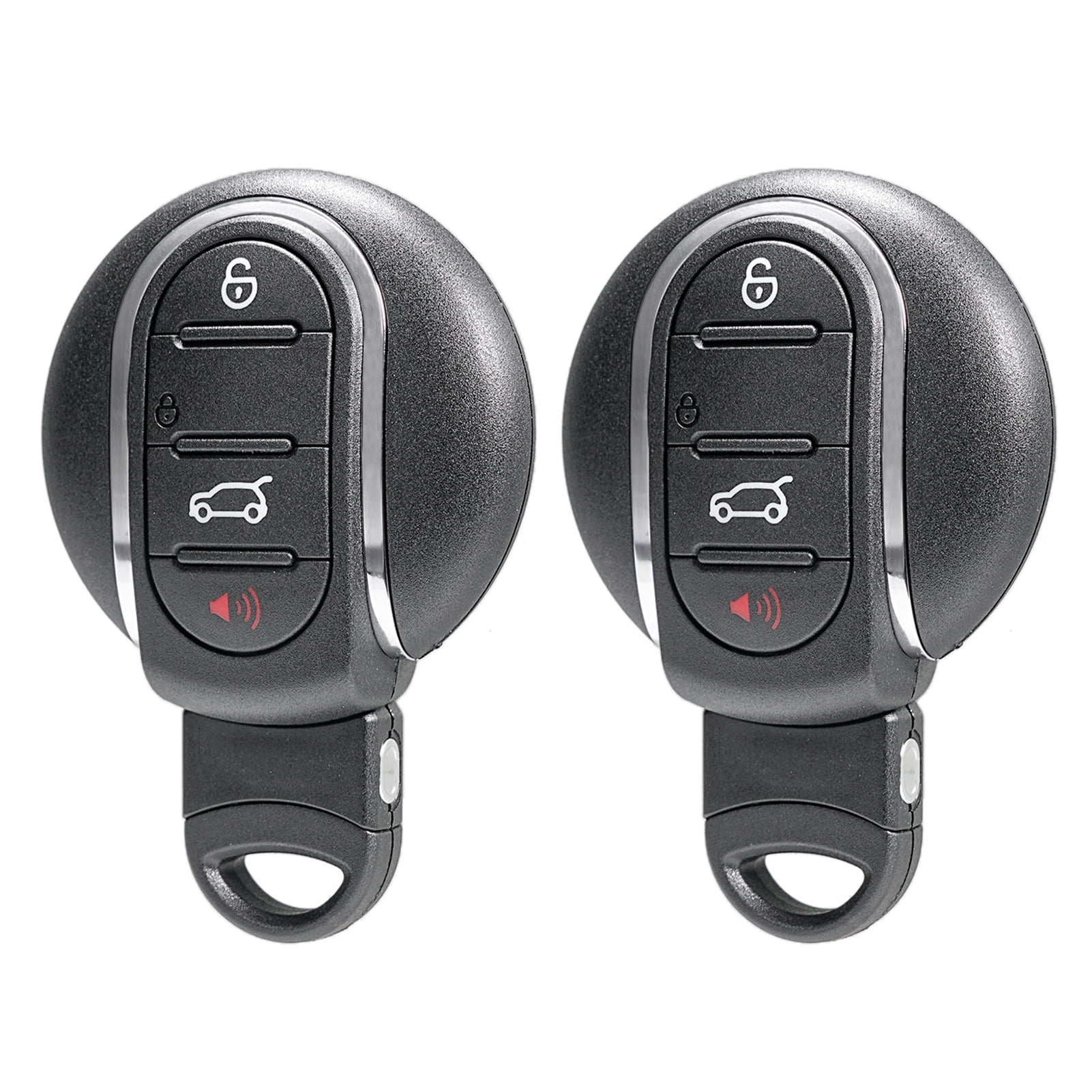 2PCS BestKey Remote For Mini Cooper 2015 - 2019 Smart Remote Key Fob 434MHZ NBGIDGNG1 4 BTN