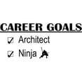 thumbnail image 3 of CafePress - Architect Career Goals Mug - 11 oz Ceramic Mug - Novelty Coffee Tea Cup, 3 of 6