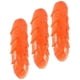 thumbnail image 5 of Artificial Food Model Faux Sausage Decorative Photography Prop Adults Restaurant Display 3Pcs Orange Cylindrical Shape PVC, 5 of 5