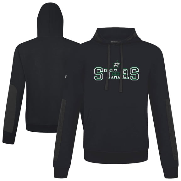 Men's Levelwear Black Dallas Stars Bombay Journey Pullover Hoodie
