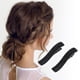 thumbnail image 2 of Pinzas de cabello rectangulares onduladas de moda, 1 par, color negro, 2 of 5