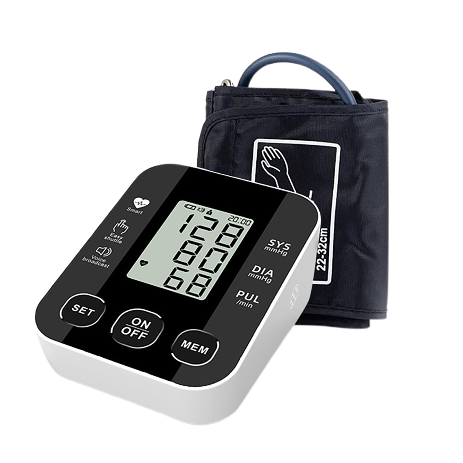 Upper Arm Pressure – Large Display Voice Broadcast Automatic BP Machine ...