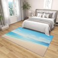 thumbnail image 4 of 2x3 Rug, Beach Door Mat Washable Non Slip Soft for Entryway, Sea Ocean Marine Rug, Nature Landscape Carpet, Beach Home Decor & Gifts, 4 of 7