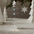 thumbnail image 4 of Qocolhg Christmas Decorations Outdoor Indoor, Tabletop Metal Christmas Tree Wrought Iron Ornament Display Stand Christmas Ornament 11 Inch Desktop Decorations Mini Xmas Tree, On Sale Clearance!, 4 of 6