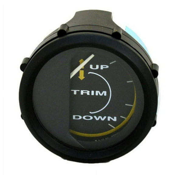 Faria Boat Trim Gauge GP9562A | Mercury Yamaha 2 Inch Black
