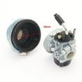 thumbnail image 5 of Carburador de motocicleta Cola con Filtro de 58 mm para 49 50 60 80cc Mini Bike Scooter Plata, 5 of 5