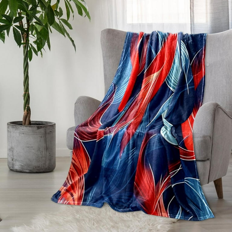 Throw Blanket for Couch Decorative Fuzzy Throw Blanket Couch Blanket Japanese Style Jellyfish Fish Throw Blankets for Couch Walmart