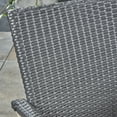 thumbnail image 3 of Noble House Julie Outdoor 7 Piece Traditional Expandable Dining Table Set, Sandblast Dark Gray/Gray, 3 of 8