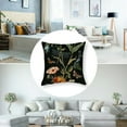 thumbnail image 5 of nygtbtfer  Outdoor Waterproof Spring Summer Pillow Covers  Set of 2 Floral Farmhouse Throw Pillows Decorative Cushion Cases for Outdoor Couch Sofa Patio Furniture Home Decoration Black White, 5 of 7