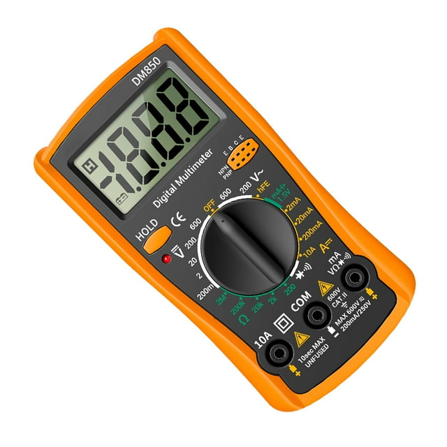 HINTRMENT Multimeter for Testing with Large Display and Kickstand Made of Durable ABS Material