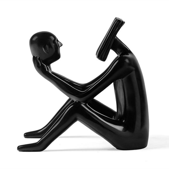 BOOK READING BIG SCULPTURE