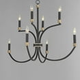 thumbnail image 3 of Maxim Lighting - Charlton - 8 Light 2-Tier Chandelier In Traditional Style-24, 3 of 5
