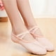 thumbnail image 4 of 1 par de zapatos de baile ligeros sin cordones, zapatos de yoga, suela de gimnasio, zapatos de ballet para niños y adultos, talla 32, 4 of 5