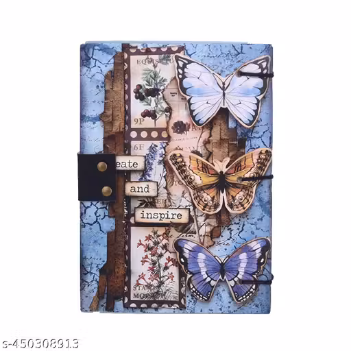 Create & Inspire Print special binding A5 Diary Un-Ruled 200 Pages (Multicolor) 7x5 inch