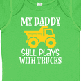 thumbnail image 4 of Inktastic Construction My Daddy Still Plays with Trucks Boys or Girls Baby Bodysuit, 4 of 5