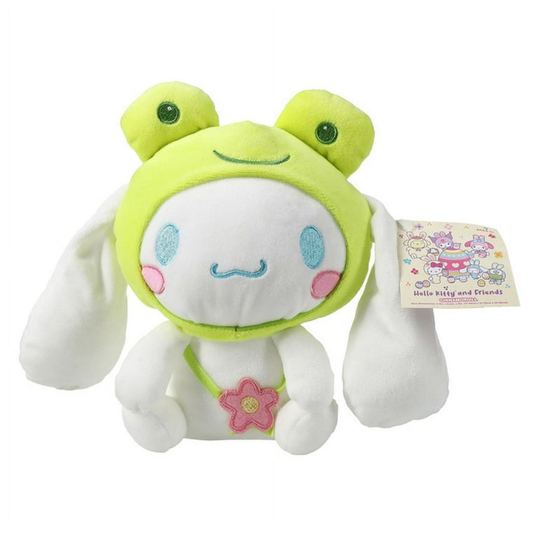 Sanrio Hello Kitty Frog Cinnamoroll 2024 Easter Plush with Flower | 9in