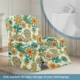 thumbnail image 3 of Xixirimido Boho Style Mandala Recliner Chair Cover, 4-Pieces Stretch Recliner Covers for Recliner Chair Soft Reclining Chair Slipcover Furniture Protector for Pets Kids, 3 of 8