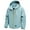 Light Gray, variant on Men's Hooded Mountaineering Jacket, Waterproof Windbreaker for Outdoor Hiking, Unisex Loose Fit Casual Wear for All-Weather Protection,Black L