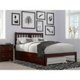 thumbnail image 1 of AFI Tahoe Full Solid Wood Bed with Twin Trundle and USB Charger in Walnut, 1 of 9