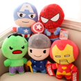 thumbnail image 4 of ASKEN Avengers Llaveros Thor Lindos Niños Plushies Regalo Superhéroe Capitán América Muñecas Colgantes Muñecos De Peluche Spiderman, 4 of 4