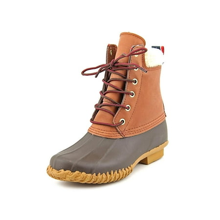 hilfiger snow boots hilfiger russel toe leather brown snow hilfiger snow boots hilfiger russel toe leather brown snow
