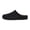 Black, variant on Women's Slip On Mule Flat Loafers Soft Sole Round Toe for Work Commute and Everyday Casual Wear