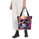 thumbnail image 5 of Disketp Colorful Skull Bolsa de Hombro Casual para Mujer, Bolso Cruzado para Compras, Viajes y Uso Diario, 5 of 6