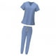 thumbnail image 2 of Conjunto exfoliante femenino ropa de trabajo cómoda para SPA Cosmetología Centro de Belleza XL Yinane  Blusa y pantalones médicos, 2 of 8