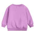 thumbnail image 3 of Winter Clothes for Girls Size 7-8 Toddler Baby Boy Girl Pullover Sweatshirt Solid Color Crewneck Blouse Shirt Tops Warm Fall Winter Clothes, 3 of 7