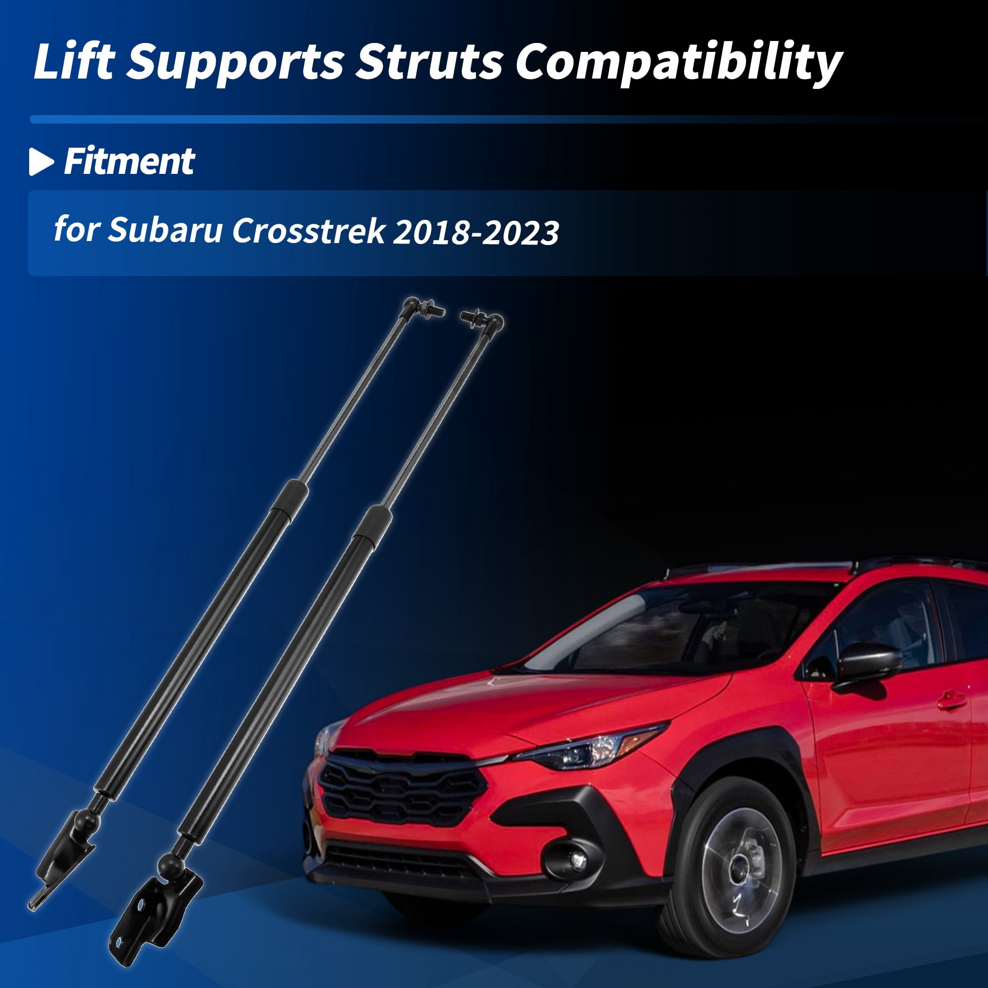 Unique Bargains Tailgate Lift Support Struts for Subaru Crosstrek 2018-2023 Models