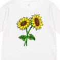 thumbnail image 4 of Inktastic Pair of Sunflowers Boys or Girls Long Sleeve Toddler T-Shirt, 4 of 5