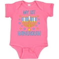 thumbnail image 3 of Inktastic My 1st Hanukkah with Menorah and Stars Boys or Girls Baby Bodysuit, 3 of 5