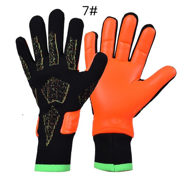 Guantes de portero de fútbol para adultos, protección de dedos de látex grueso, guantes deportivos resistentes al desgaste, guante de portero de fútbol Fivean unisex