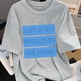 thumbnail image 5 of THDHVS Boys Summer T shirts,Boys Shirts Short Sleeve Shirts for Boys Cotton T Shirts Kids Toddler T shirts Tees Clothes Summer Tops Gray 8 10 Years, 5 of 5
