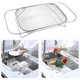 thumbnail image 4 of Expandable Cutlery Drying Rack Kitchen Sink Drain Basket Stainless Steel Drain Basket Kitchen Storag, 4 of 5