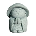 thumbnail image 2 of 6x Estatuilla De Monje Japonés, Miniestatua De Mascota De Té Para Gabinete, Oficina, Estantería Con Sombrero, 2 of 9