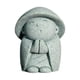 thumbnail image 1 of Figura de monje japonés, adorno de escritorio, mascota de té, mini estatua, escultura de Buda para Luciendo un sombrero, 1 of 8
