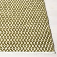 thumbnail image 5 of SAFAVIEH Boston Angelica Diamond Trellis Cotton Area Rug, Olive, 8' x 10', 5 of 9