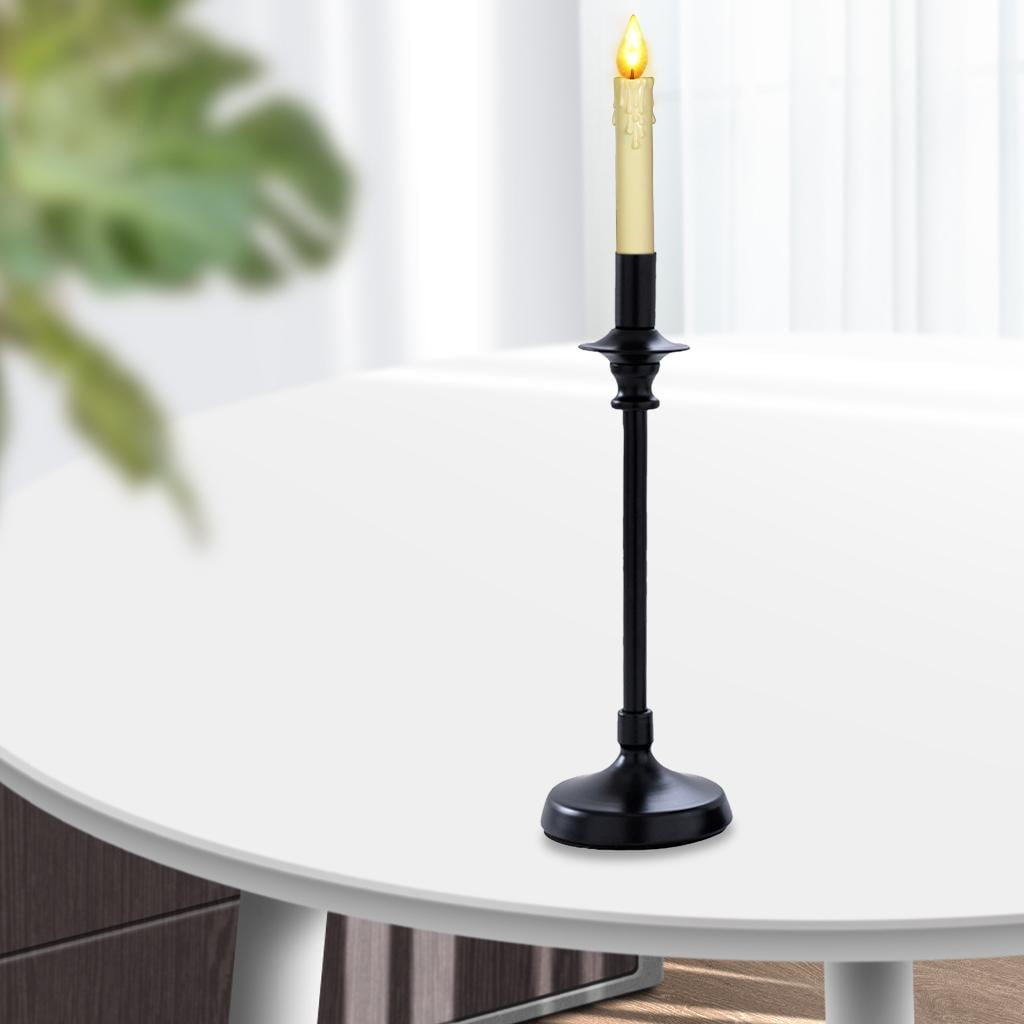 Candle Taper Candle Holder Black Iron Candle Holders Vintage Style
