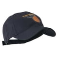 thumbnail image 5 of Basketball in Net Embroidered Cap - Navy OSFM, 5 of 5