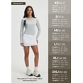 thumbnail image 6 of BALEAF Women's UPF 50+ Long Sleeve Sun Shirts Crop Rash Guard UV Workout Tops SPF Slim Fit Lightweight Athletic Hiking Light Gray XS, 6 of 6