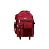 Everest 18.5" Deluxe Wheeled Backpack, Burgundy All Ages, Unisex 5045WH-BURG, Carrier and Shoulder Book Bag for School, Work, Sports, and Travel