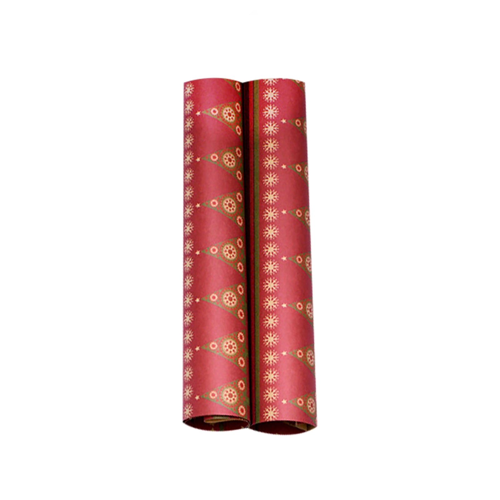 Mortilo Christmas Printing Kraft Paper Roll Crafts Art Gift Packaging