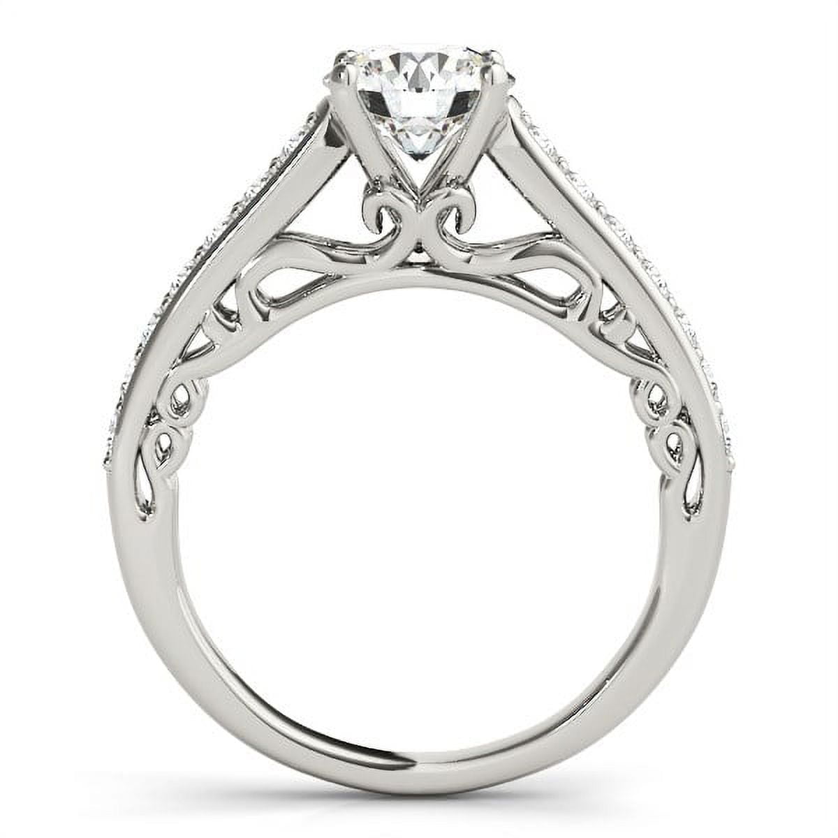 セール！NUMBERING #3511 White - Ring N-dia Luce - 4 Diamond White Gold Ring – HRH Joaillerie