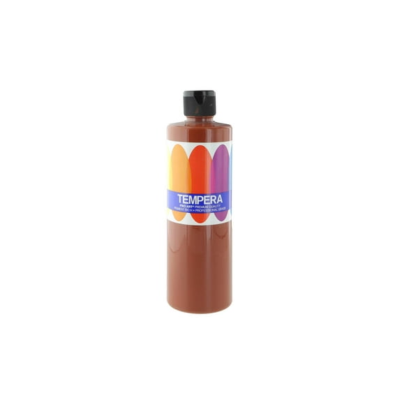 Pro Art Liquid Tempera Paint 16oz Brown Premium Non-Toxic