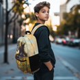 thumbnail image 3 of Chririnla Sunflower Horse Backpack Girls Schoolbag Child School Bag Sets for Travel/Sports/Hiking, 3 of 7