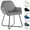 Blue, variant on vidaXL Dining Chairs Upholstered Chair with Metal Legs for Living Room Velvet