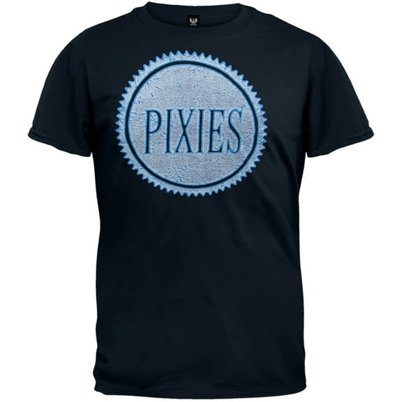 Pixies Men's Round Logo Soft Short Sleeve T Shirt