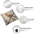 thumbnail image 4 of Nawypu Throw Pillow Covers Baby Sparrow Bird 2pcs Sofa Pillow Covers A Hand Watercolor Painted On White Background Of Cute Brown Baby Sparrow Bird Sitting On A Branch Cushion Cases, 4 of 6