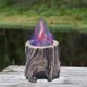 thumbnail image 3 of Brasero de mesa , chimenea pequeña portátil, cuenco para fuego, brasero para patio, decoración interior para acampar Gris pardo, 3 of 9